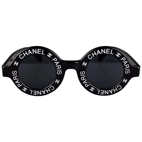 chanel paris logo round sunglasses buy|chanel sunglasses online shop.